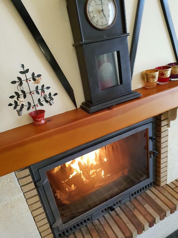 Villa Casa Encantadora Con Piscina Privada Y Chimenea à Las Jaras Extérieur photo